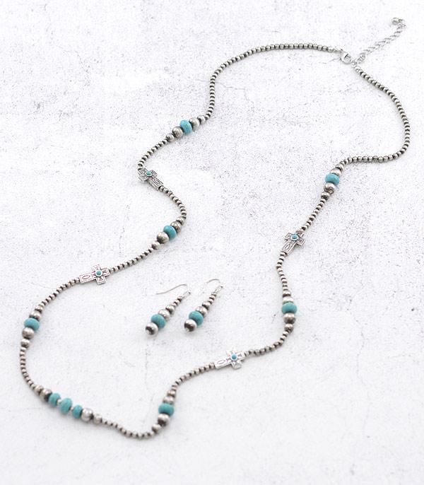 NECKLACES :: LONG NECKLACES :: Wholesale Western Navajo Pearl Bead Necklace