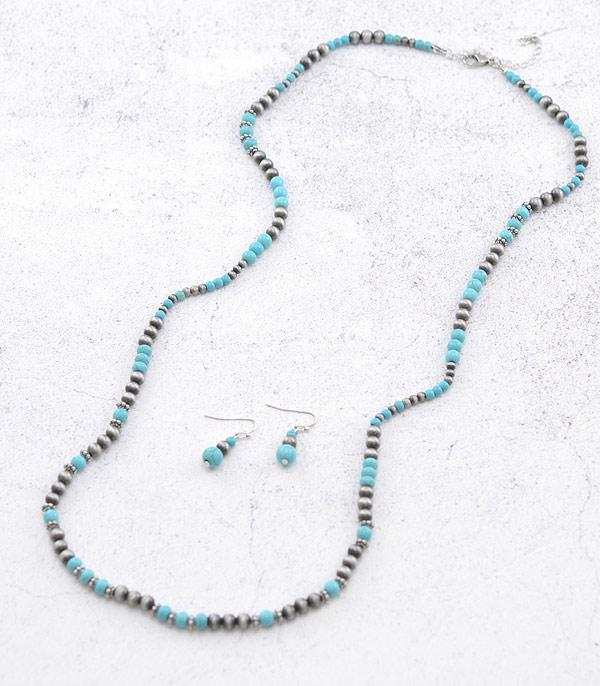 NECKLACES :: WESTERN TREND :: Wholesale Western Navajo Pearl Bead Necklace