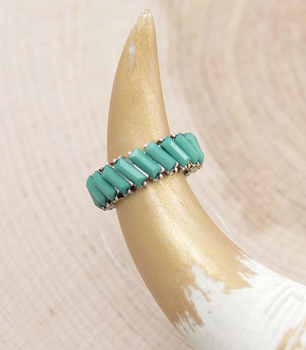 RINGS :: Wholesale Color Stone Accent Ring