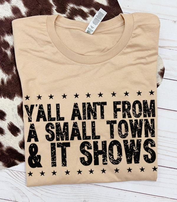 New Arrival :: Wholesale Small Town Country Graphic Tshirt