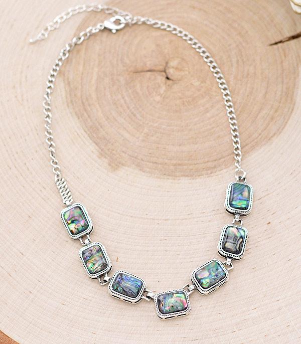 NECKLACES :: TRENDY :: Wholesale Abalone Necklace