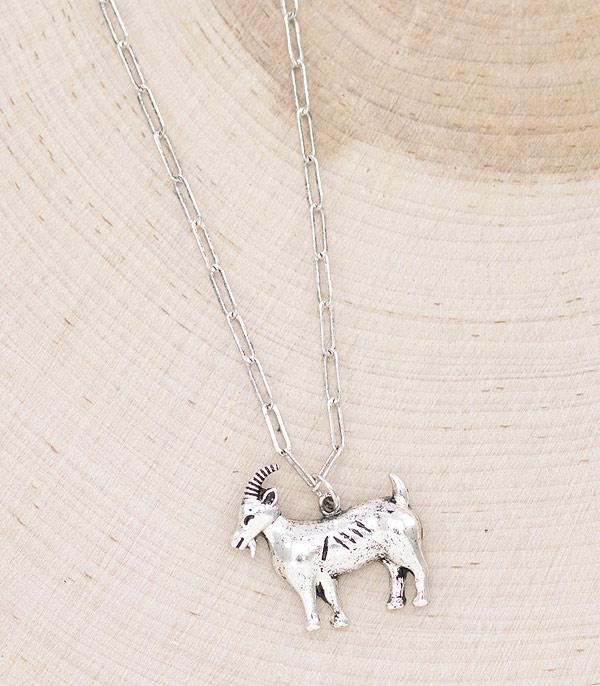 New Arrival :: Wholesale Farm Animal Goat Pendant Necklace