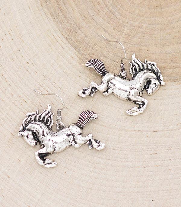 New Arrival :: Wholesale Horse Dangle Earrings