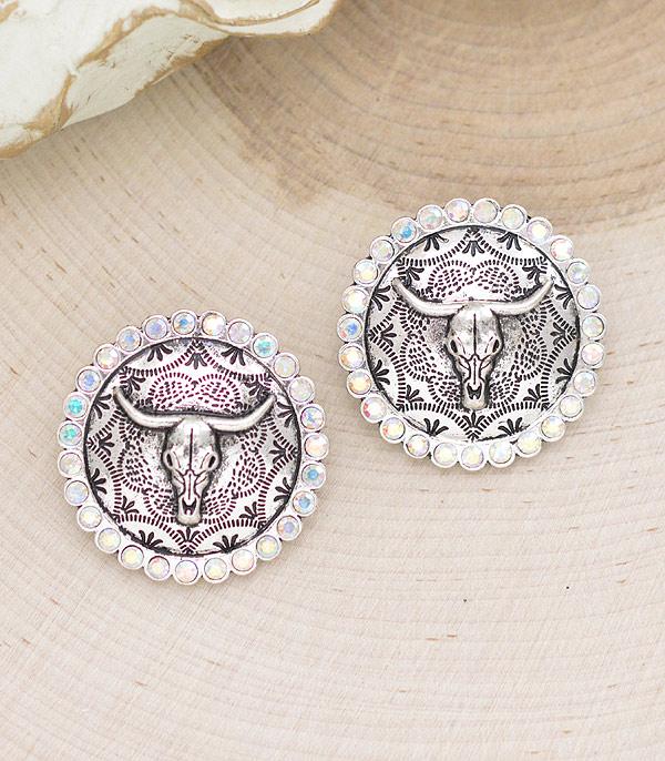 New Arrival :: Wholesale Western Concho Earrings