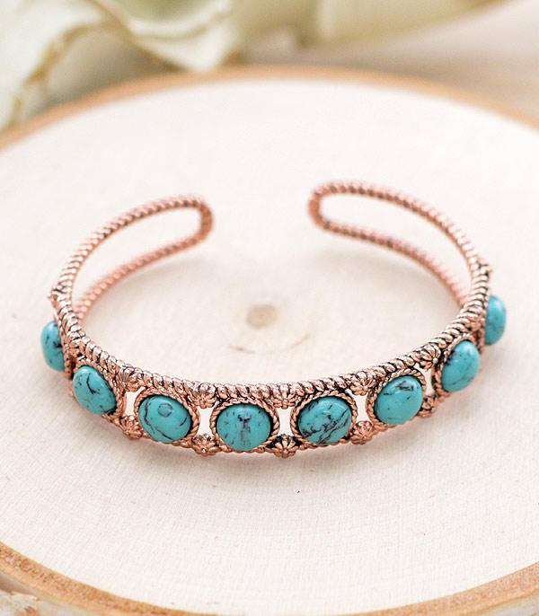 BRACELETS :: CUFF I BANGLE :: Wholesale Western Turquoise Cuff Bracelet