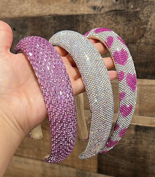 New Arrival :: Wholesale Iridescent Rhinestone Headband