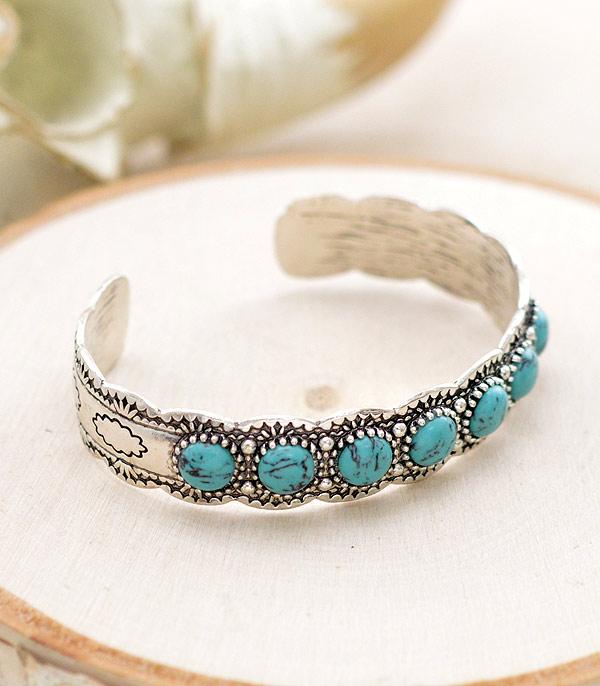 BRACELETS :: CUFF :: Wholesale Western Turquoise Cuff Bracelet