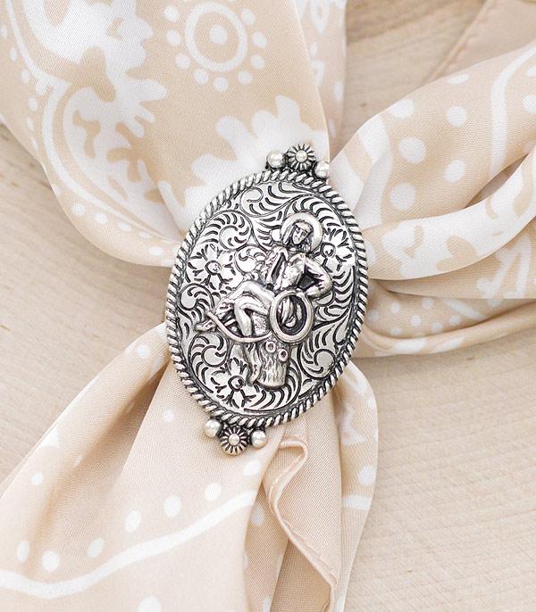 New Arrival :: Wholesale Western Cowgirl Scarf Ring
