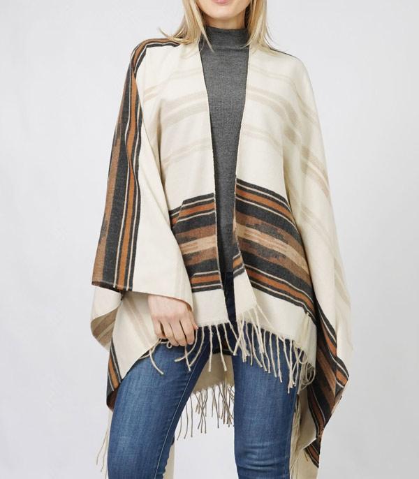 New Arrival :: Wholesale Western Aztec Pattern Cape