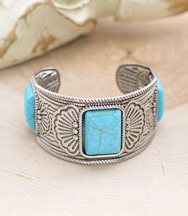 New Arrival :: Wholesale Western Turquoise Cuff Bracelet