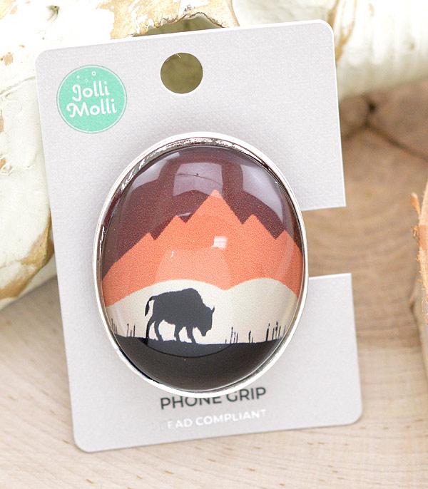 PHONE ACCESSORIES :: Wholesale Western Landscape Phone Grip