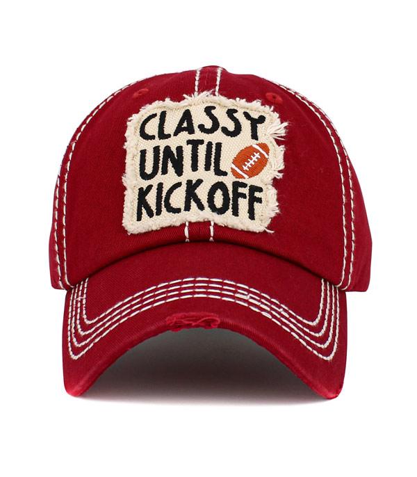 <font color=PURPLE>GAMEDAY</font> :: Wholesale Crazy Until Kickoff Vintage Ballcap