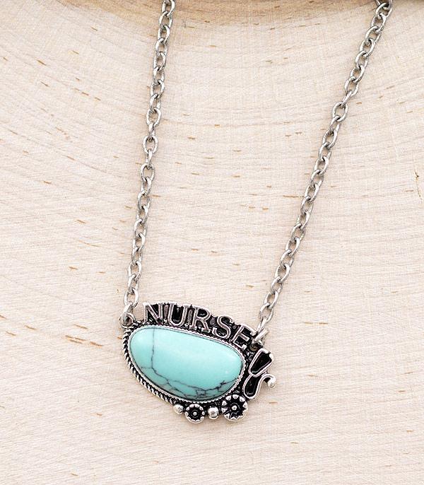 New Arrival :: Wholesale Western Turquoise Nurse Necklace