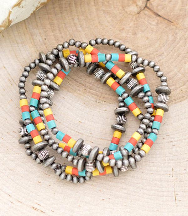 New Arrival :: Wholesale Western Navajo Pearl Bead Bracelet