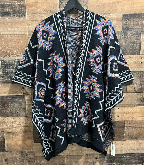 New Arrival :: Wholesale Western Aztec Knit Cardigan