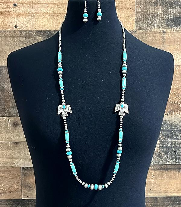 New Arrival :: Wholesale Thunderbird Concho Navajo Pearl Necklace