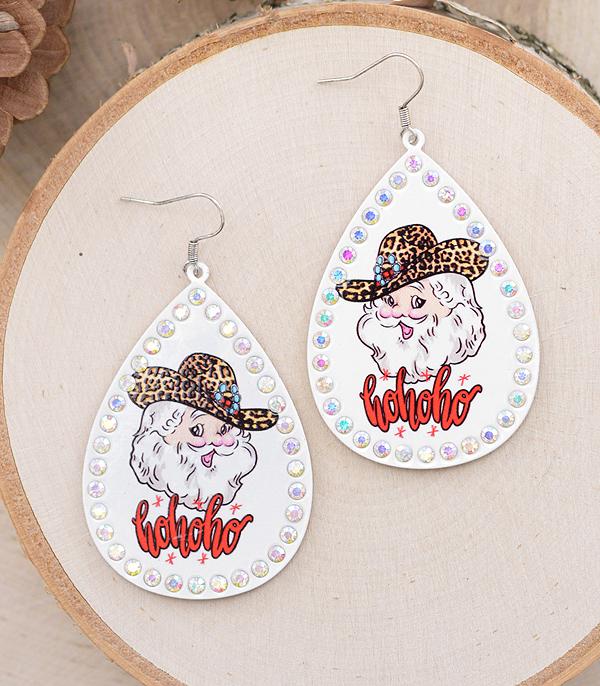 <font color=GREEN>HOLIDAYS</font> :: JEWELRY I BAGS :: Wholesale Christmas Santa Earrings