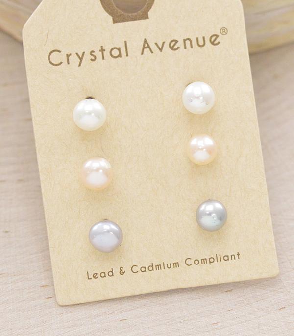 New Arrival :: Wholesale Freshwater Pearls Earrings