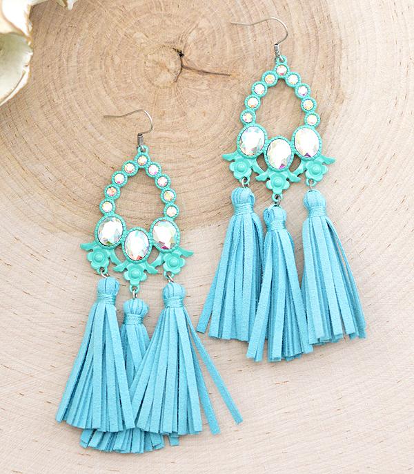 EARRINGS :: WESTERN HOOK EARRINGS :: Wholesale Western Tassel Earrings