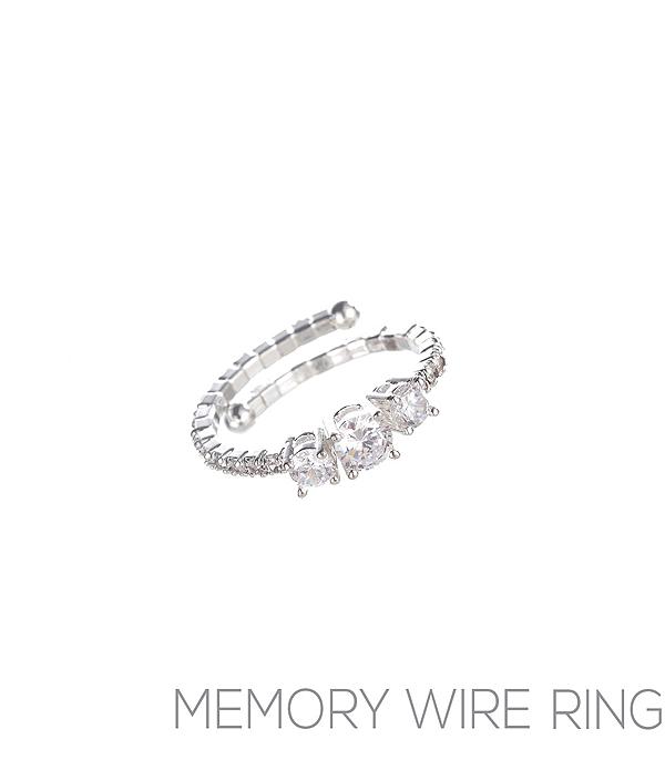 RINGS :: Wholesale Cubic Zirconia Rhinestone Ring