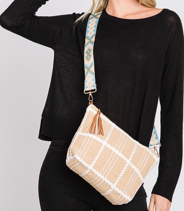 HANDBAGS :: CROSSBODY I CLUTCH BAGS :: Wholesale Guitar Strap Crossbody Bag