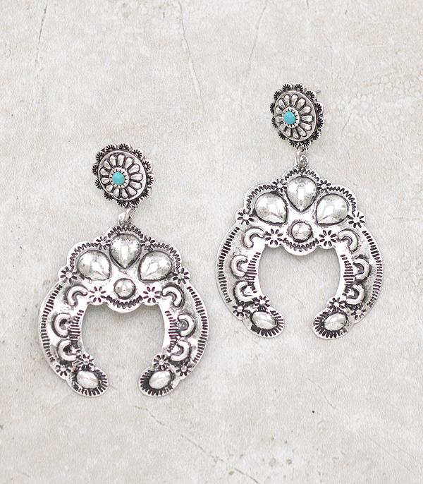 New Arrival :: Wholesale Western Squash Blossom Earrings