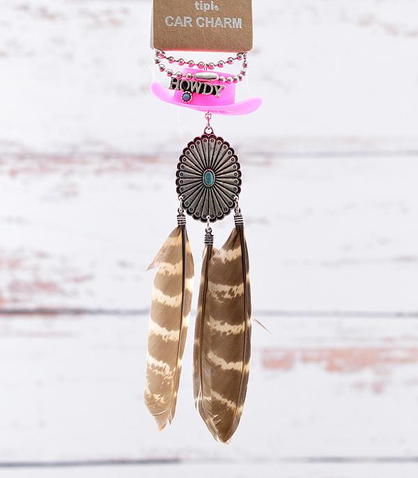 New Arrival :: Wholesale Tipi Brand Cowgirl Hat Car Charm