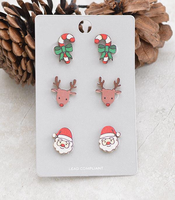 New Arrival :: Wholesale Christmas Earrings Set