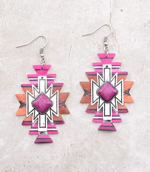 New Arrival :: Wholesale Western Aztec Earrings
