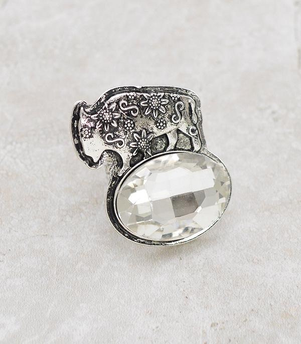 New Arrival :: Wholesale Western Buffalo Ring
