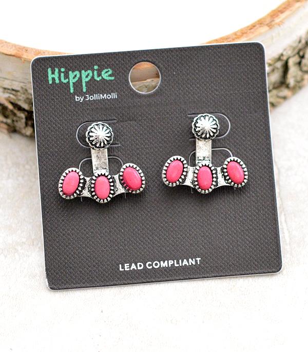 New Arrival :: Wholesale Western Pink Stone Ear Jacket