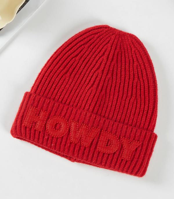 New Arrival :: Wholesale Howdy Knit Beanie