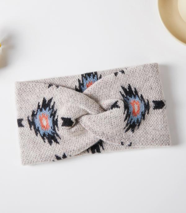 New Arrival :: Wholesale Aztec Pattern Cold Weather Headband