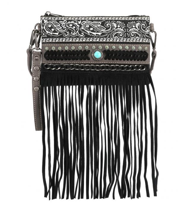 New Arrival :: Wholesale Montana West Fringe Crossbody Bag