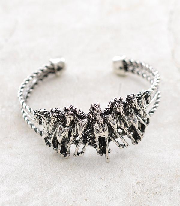 New Arrival :: Wholesale Western Running Horse Bracelet