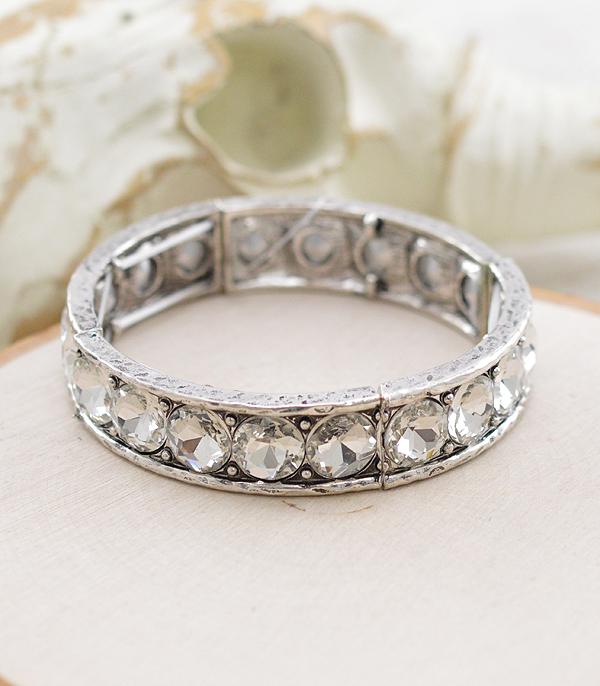 New Arrival :: Wholesale Tipi Brand Glass Stone Bracelet