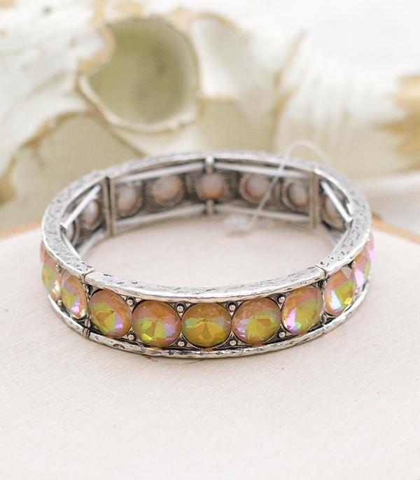 New Arrival :: Wholesale Tipi Brand Glass Stone Bracelet