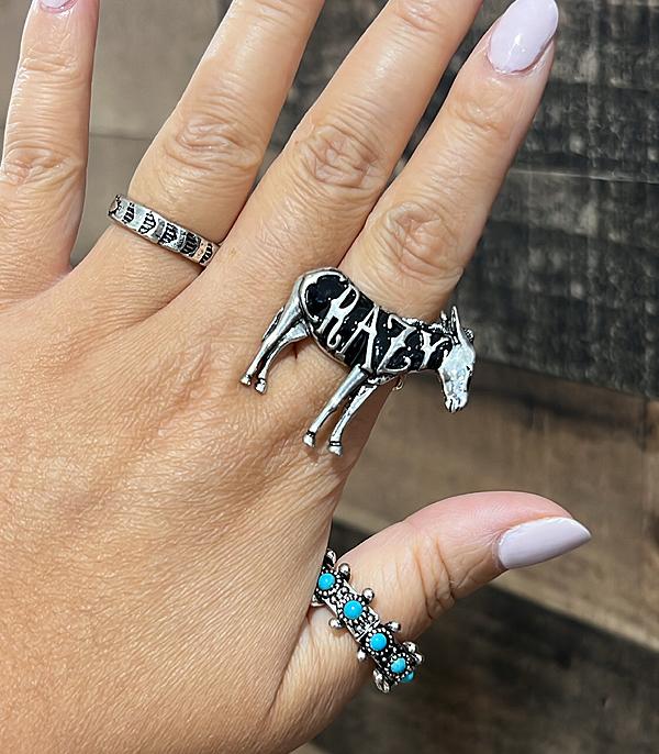 RINGS :: Wholesale Crazy Donkey Ring