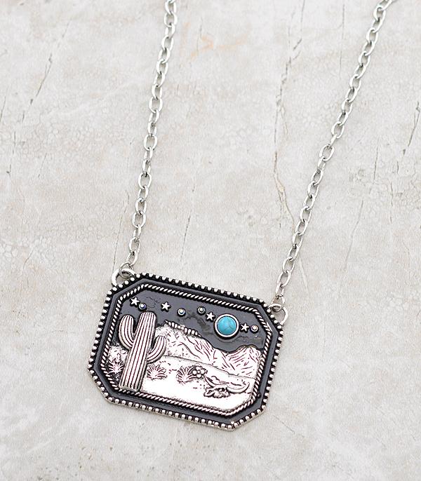 New Arrival :: Wholesale Western Turquoise Desert Necklace