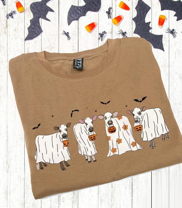 <font color=ORANGE>SEASONAL</font> :: Wholesale Western Halloween Chickens Tshirt