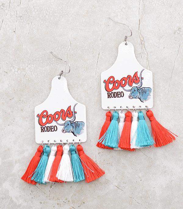New Arrival :: Wholesale Western Rodeo Tassel Earrings
