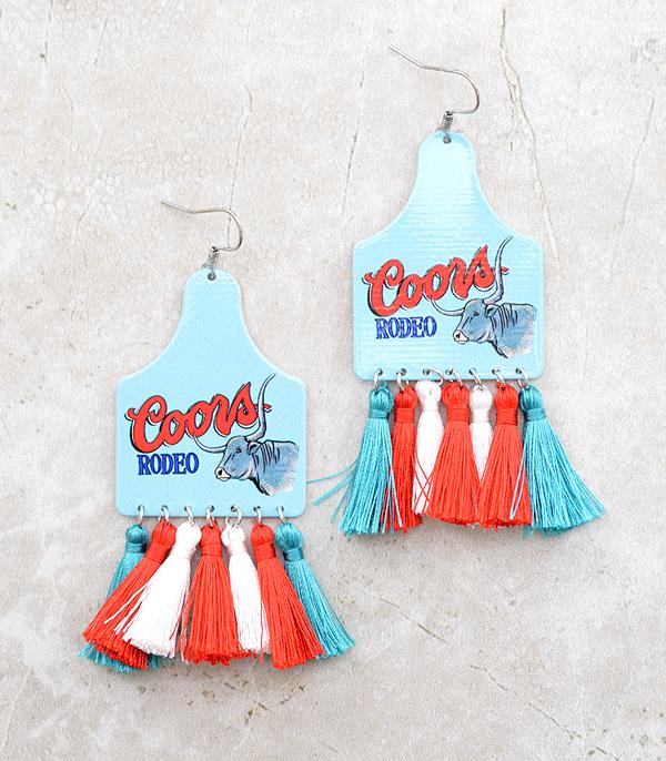 New Arrival :: Wholesale Western Rodeo Tassel Earrings