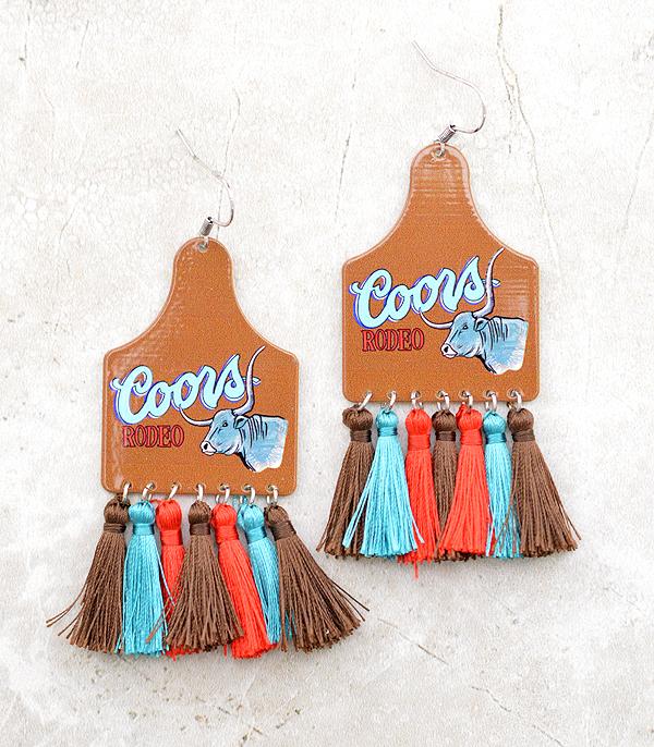 New Arrival :: Wholesale Western Rodeo Tassel Earrings