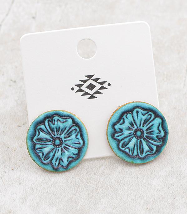New Arrival :: Wholesale Western Flower Earrings