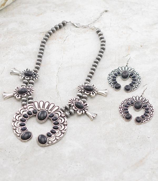 New Arrival :: Wholesale Western Squash Blossom Necklace Set