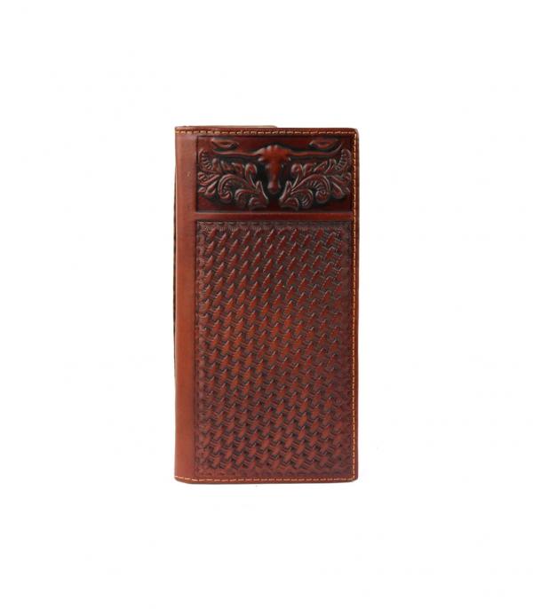 New Arrival :: Wholesale Montana West Longhorn Leather Wallet
