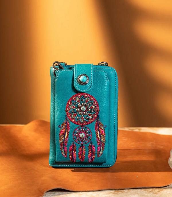 New Arrival :: Wholesale Dream Catcher Phone Wallet Crossbody