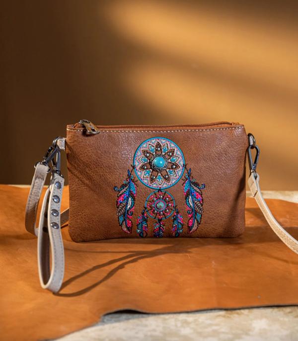New Arrival :: Wholesale Montana West Dream Catcher Crossbody