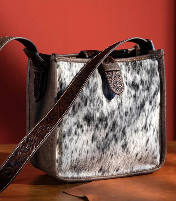 WHAT'S NEW :: Wholesale Trinity Ranch Cowhide Tooled Bag