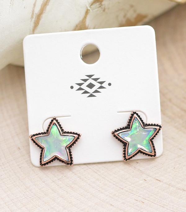 EARRINGS :: POST EARRINGS :: Wholesale Western Star Earrings